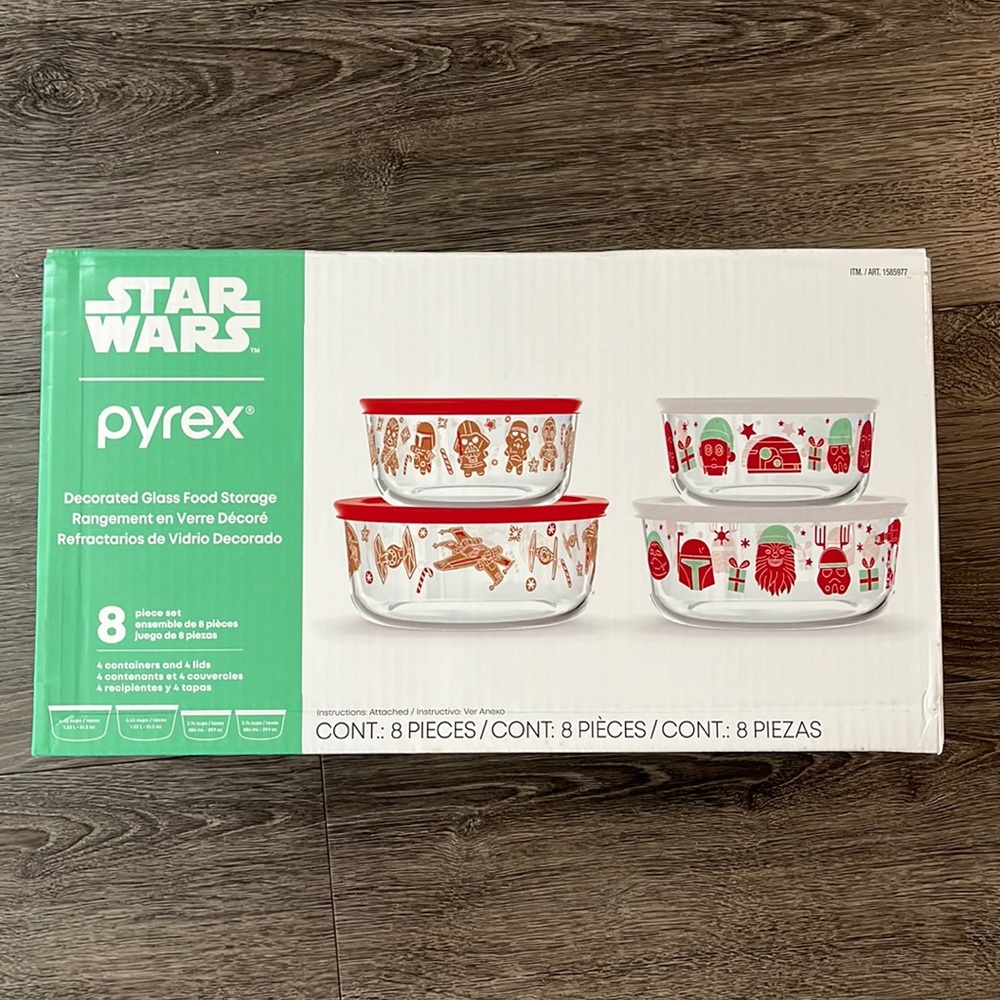 NEW Star Wars Pyrex Christmas